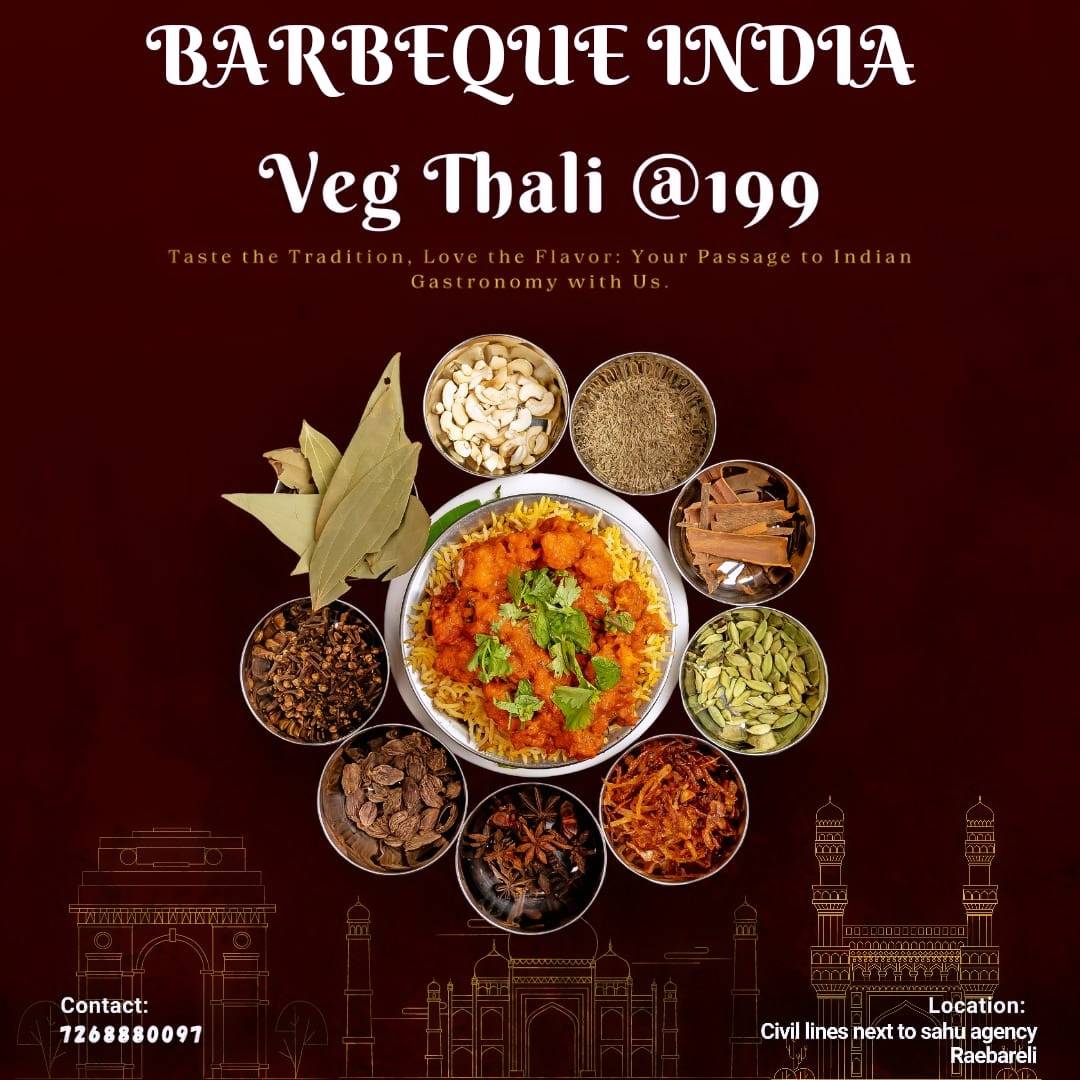 BARBEQUE INDIA menu
