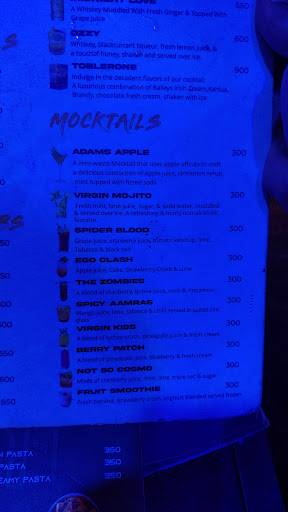 BLURRED menu