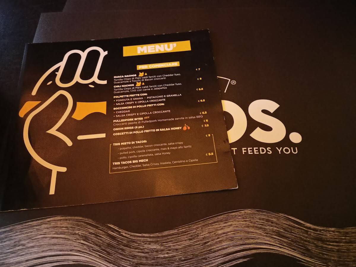 Menu di BROS - the burgerhood that feeds you 