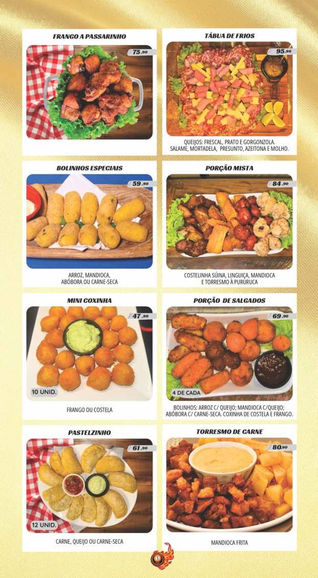 Ball Five Augusta cardápio