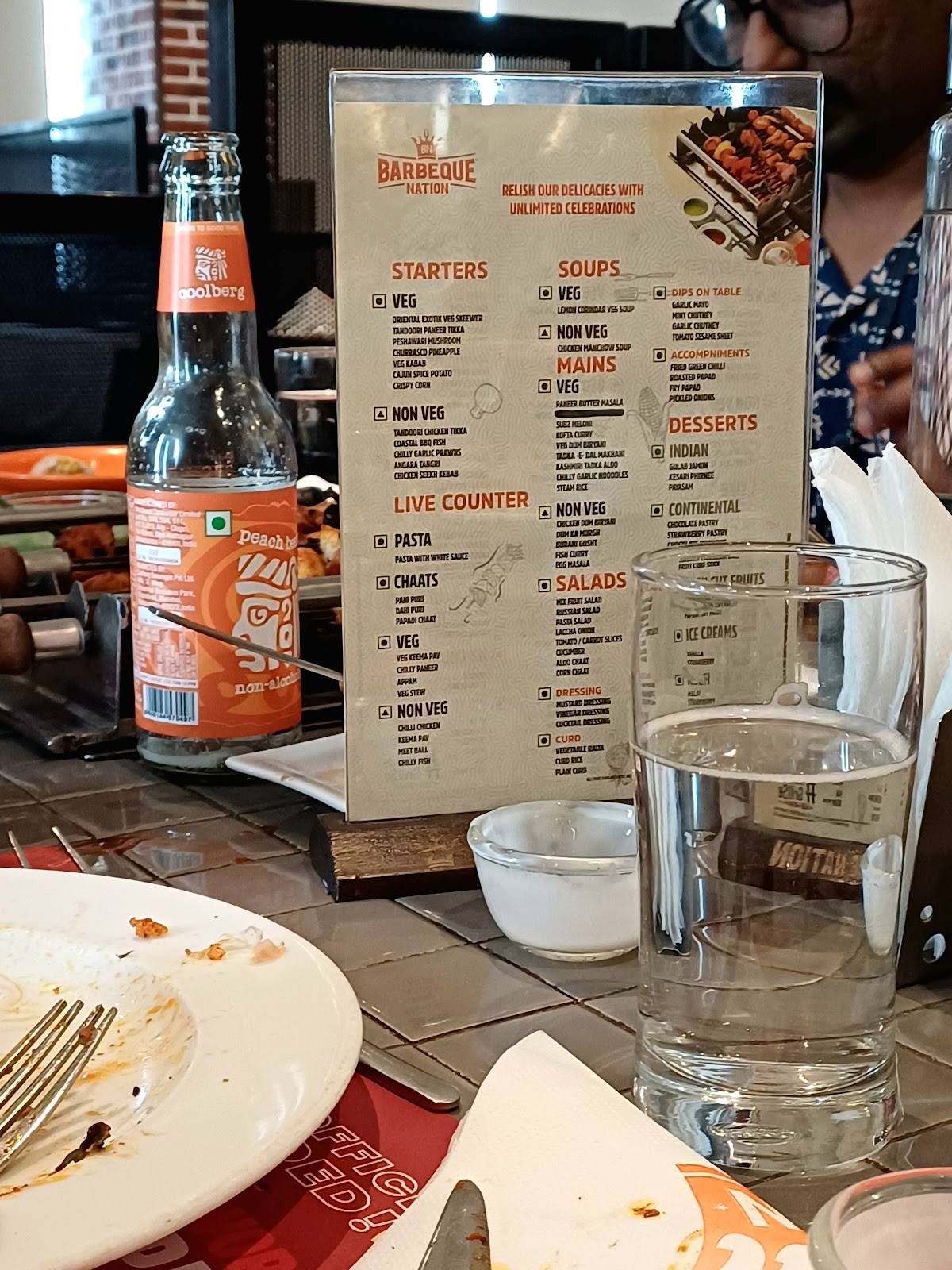 Barbeque Nation - Kakkanad menu