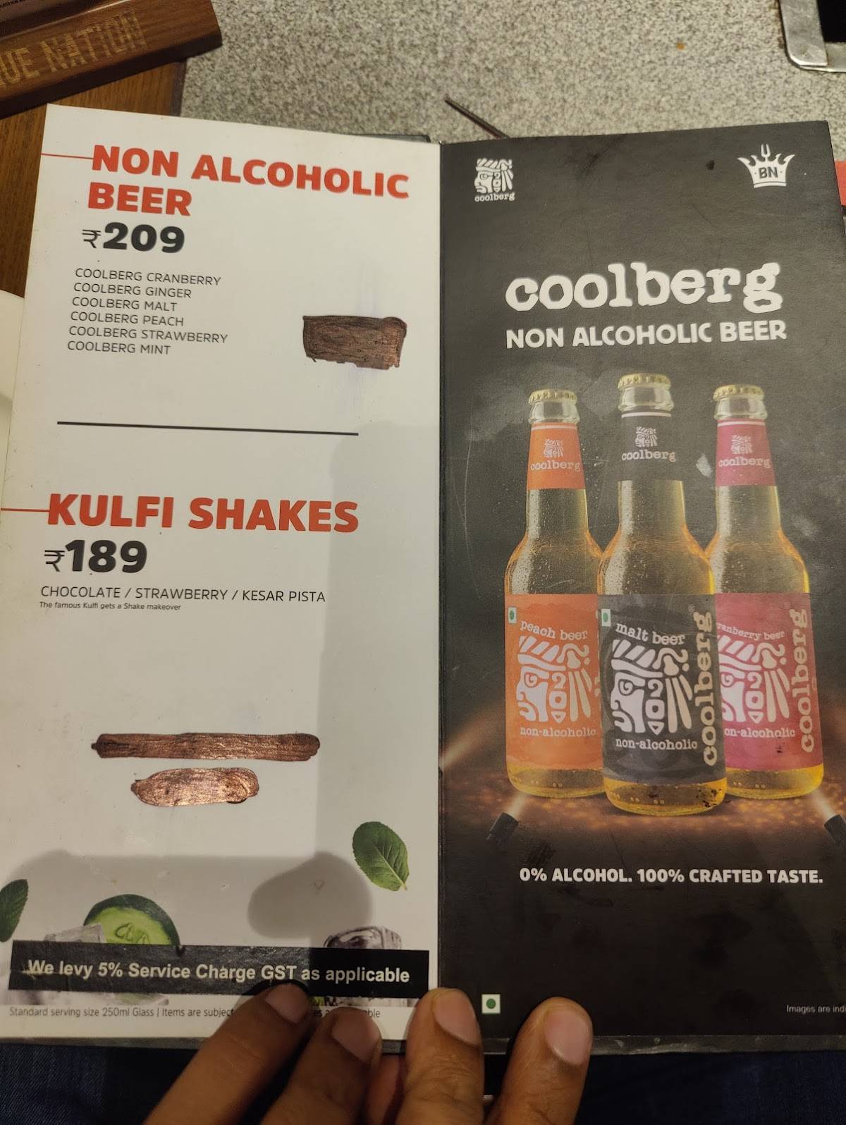 Barbeque Nation - Madurai - Milan'em Mall menu