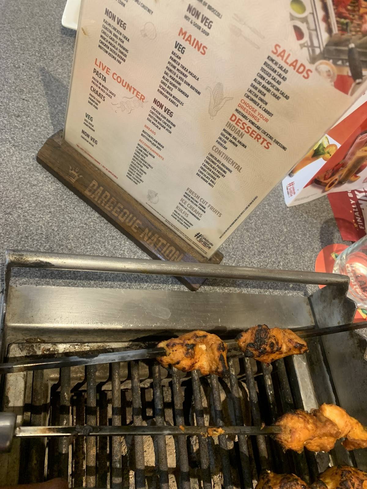 Barbeque Nation - Madurai - Milan'em Mall menu