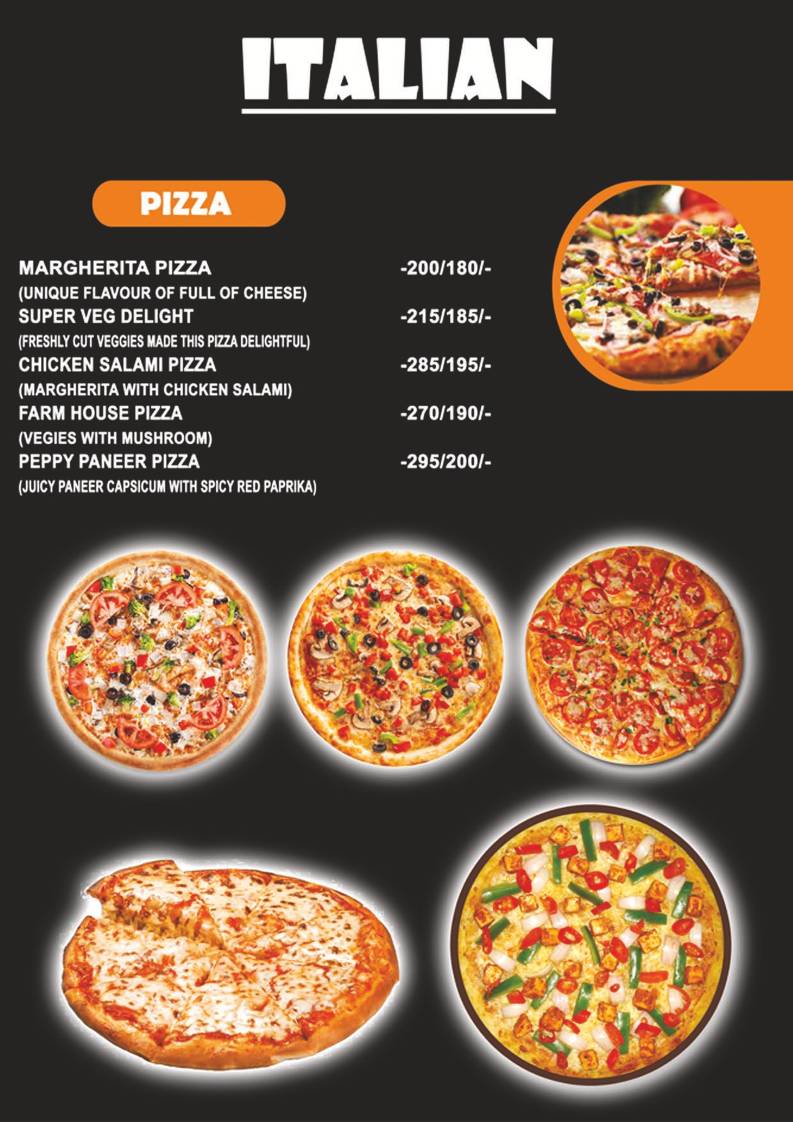 Arun's Restro and Cafe menu