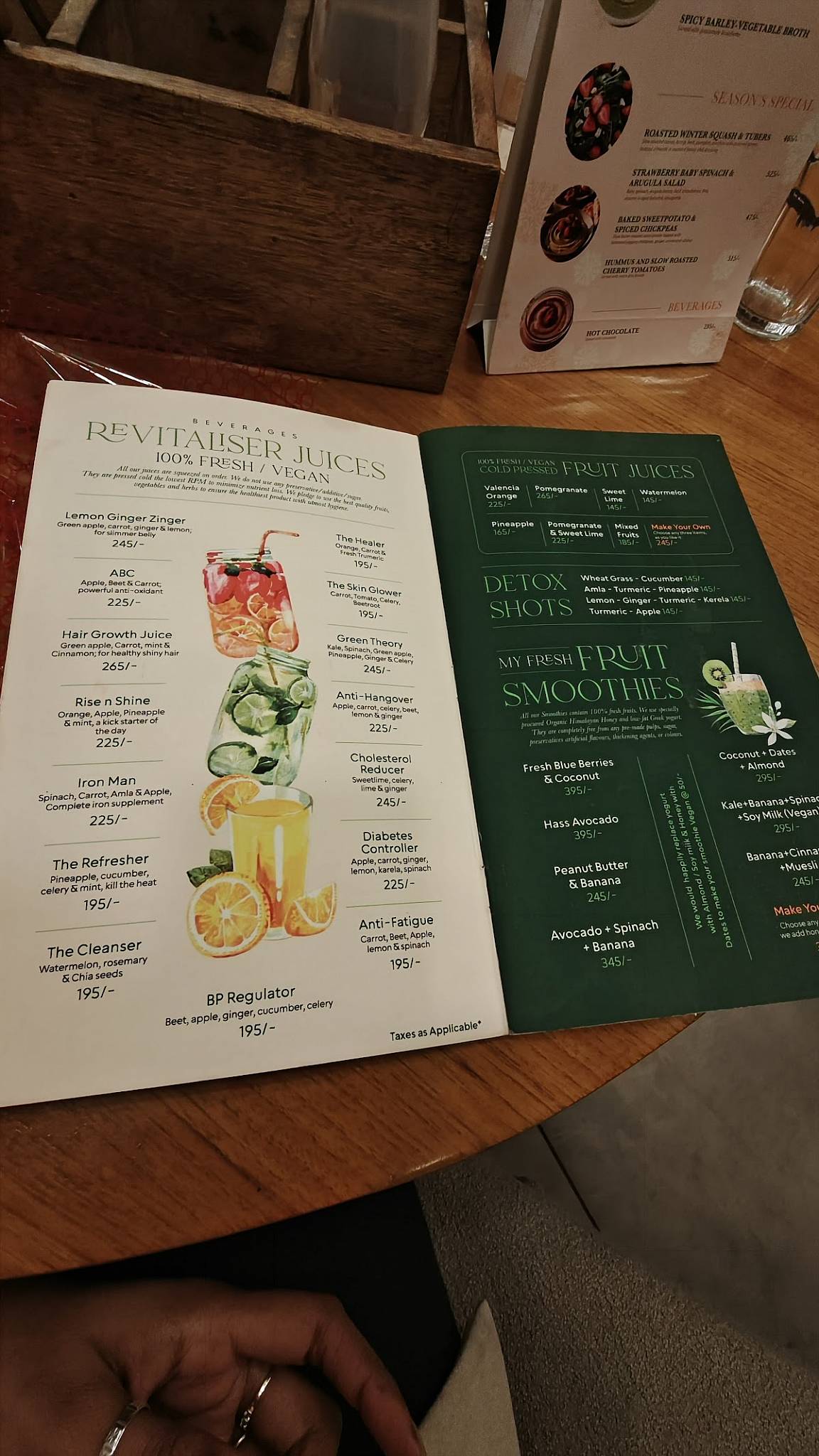 Barista - Sunview Enclave menu