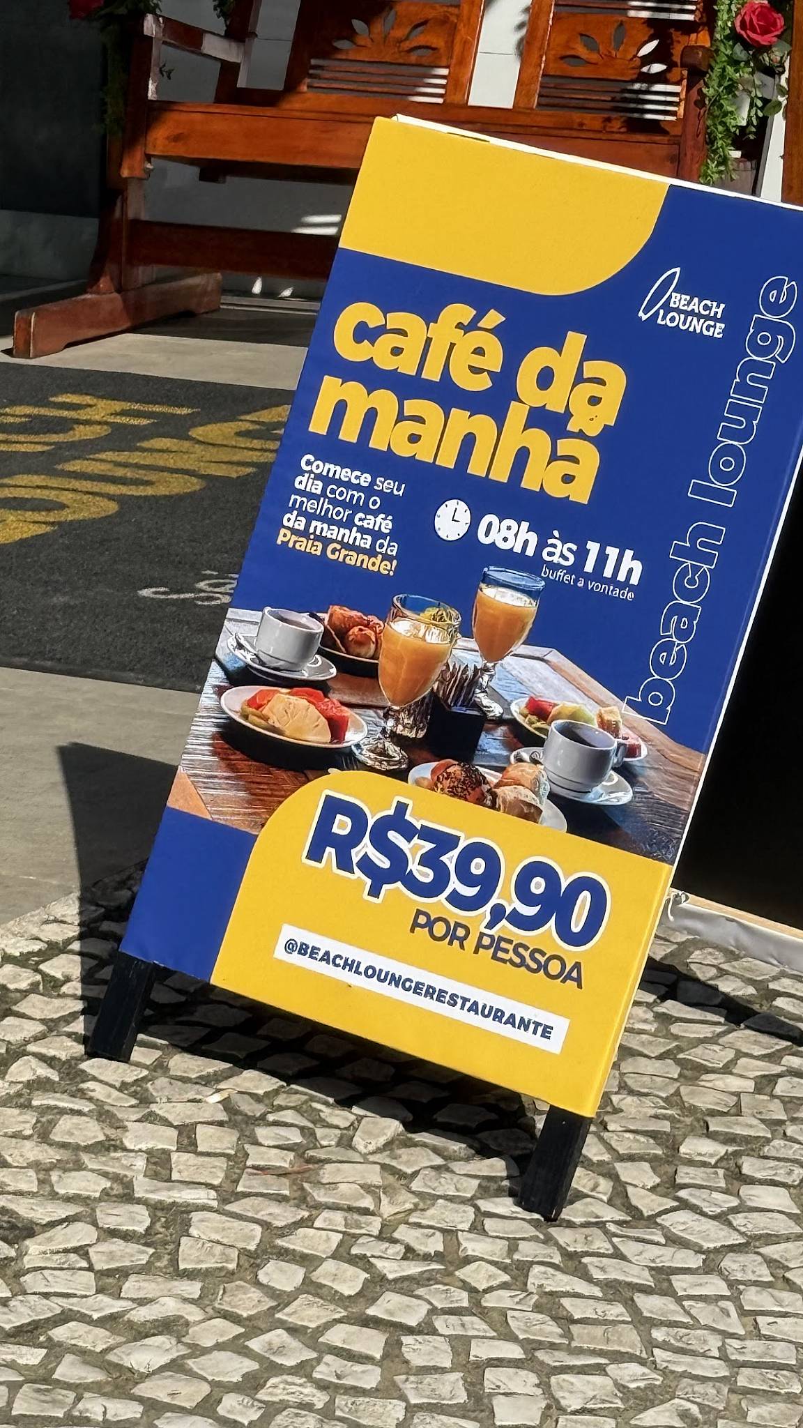 Beach Lounge cardápio
