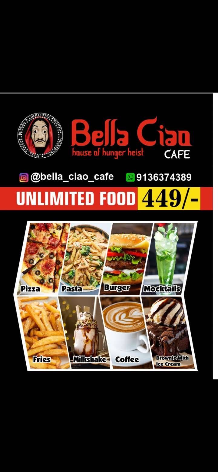 Bella ciao menu