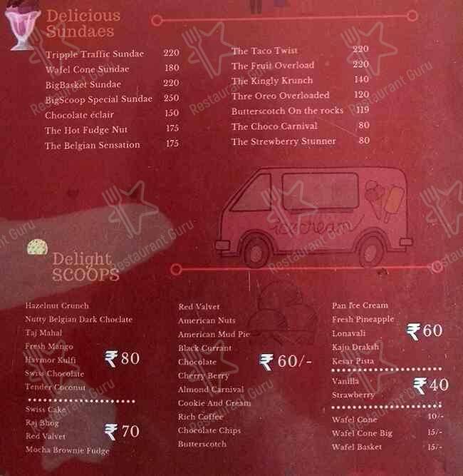 Havmor Ice creams - Raja Park menu