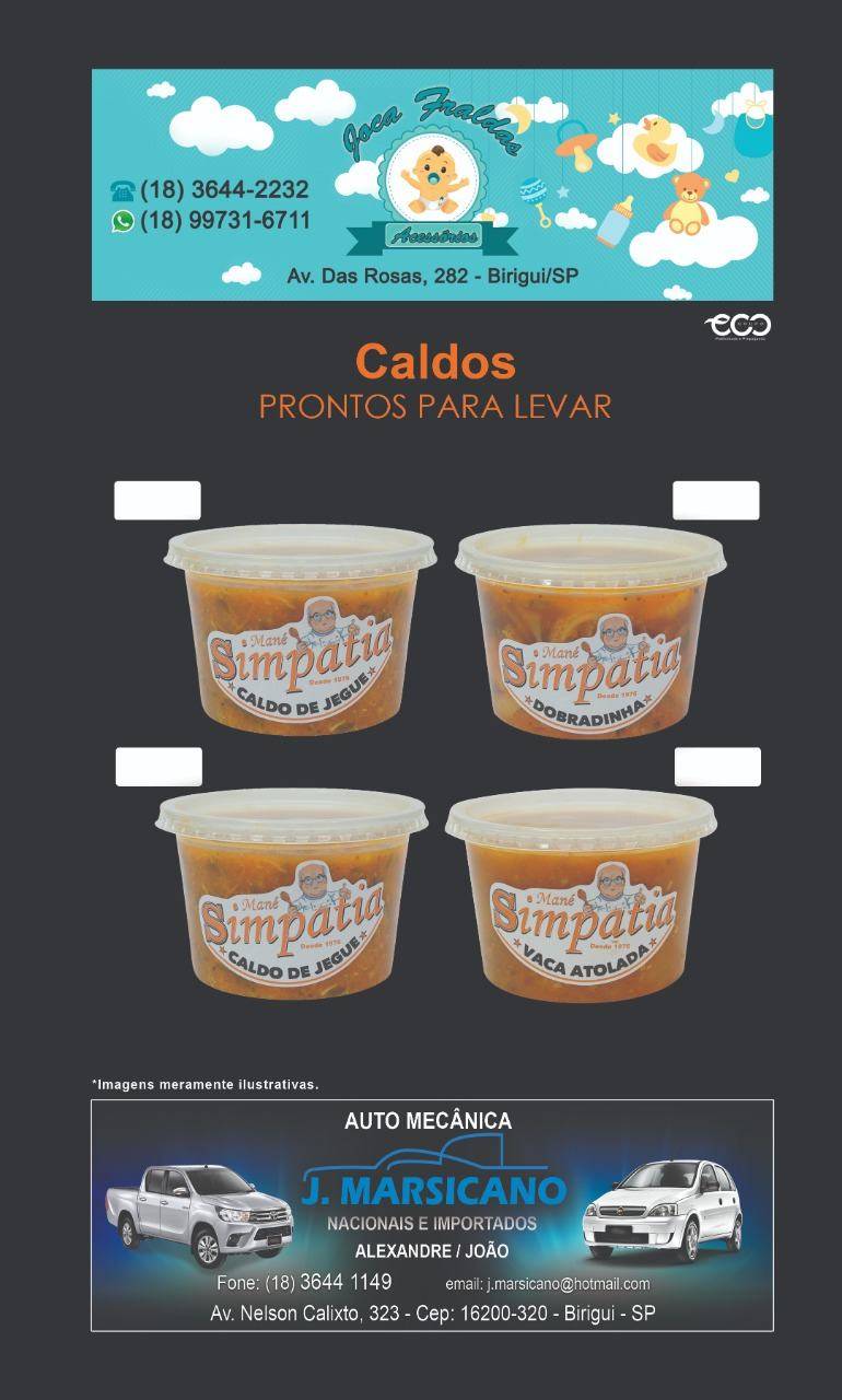 Mané Simpatia Tradicional " o famoso é aqui" cardápio