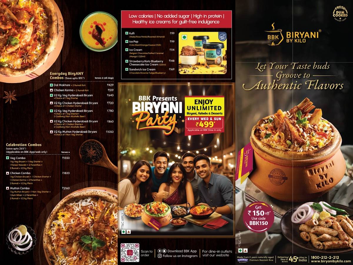 Biryani By Kilo- Kharadi Pune menu