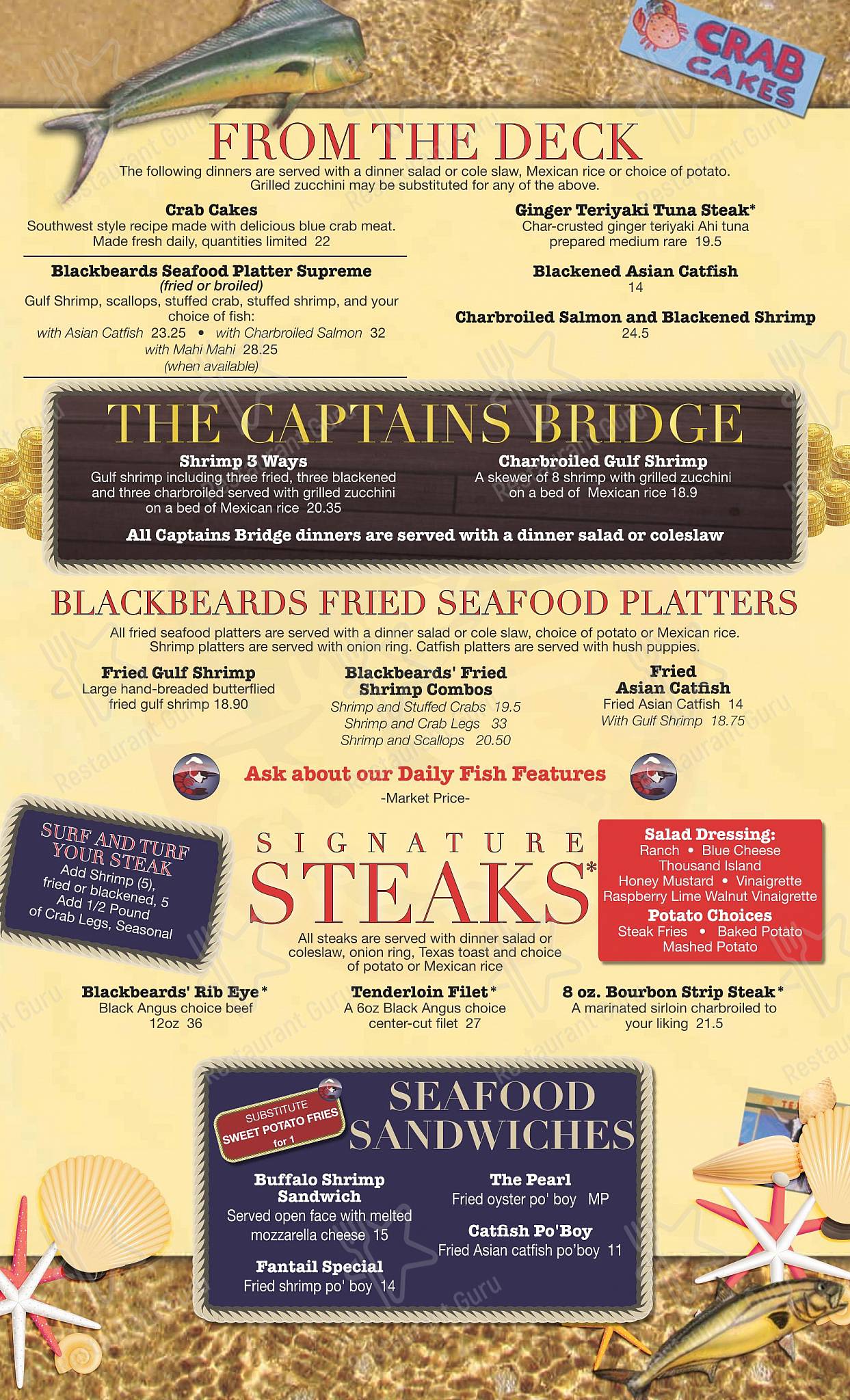 Blackbeards Restaurant South Padre Island Tx - 74y9xg8