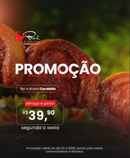Boi e Brasa Churrascaria Candeias cardápio