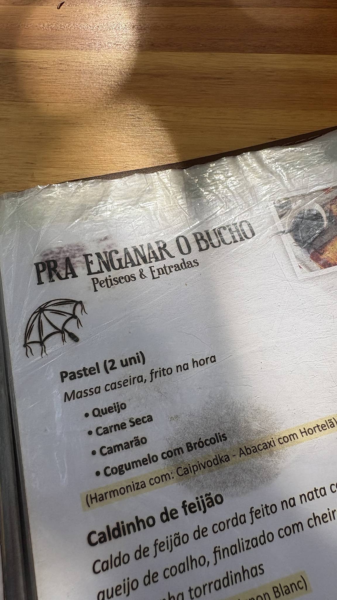 Restaurante Borogodó Nordestino cardápio