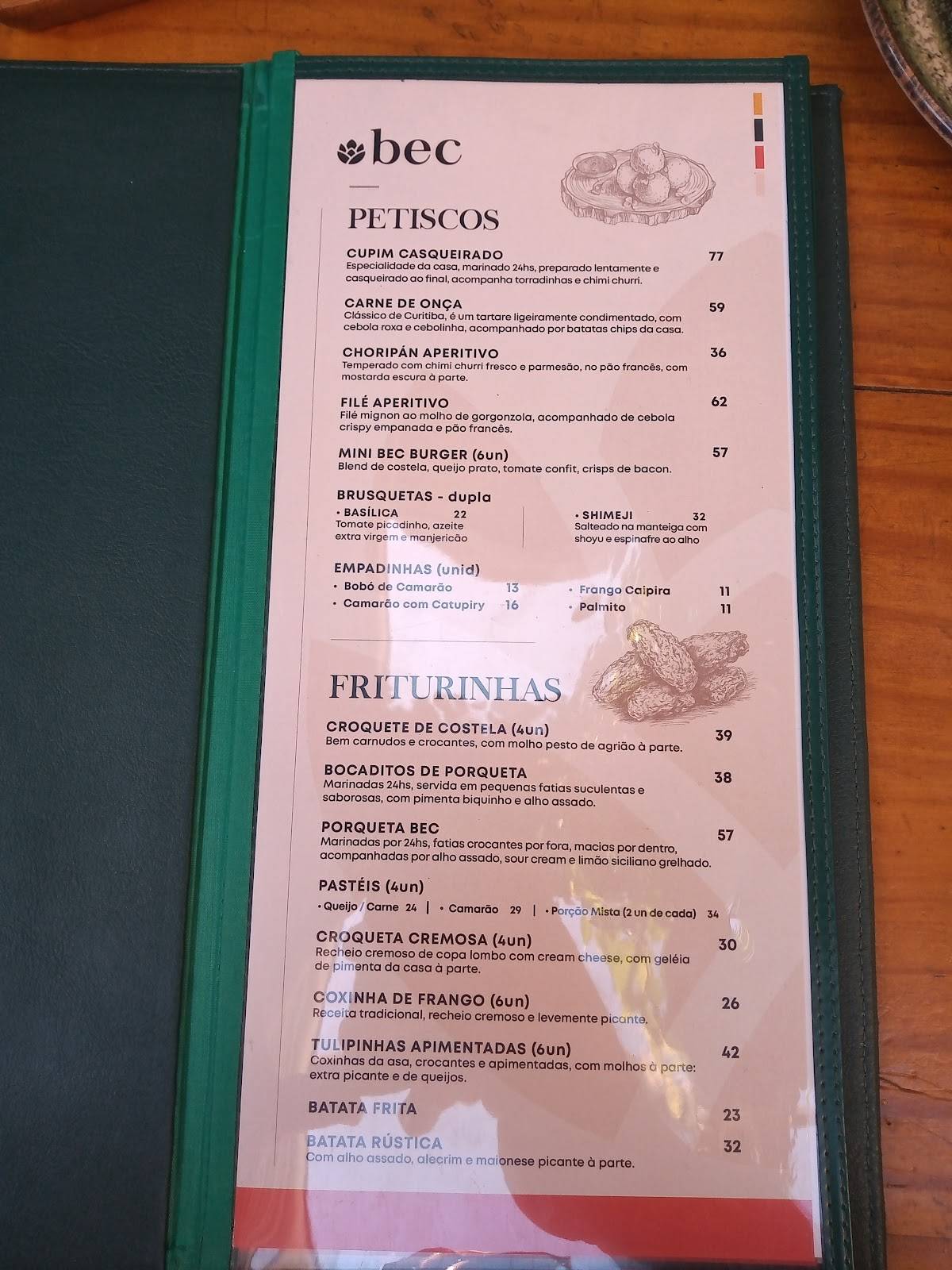 Botanikafé Pinheiros cardápio