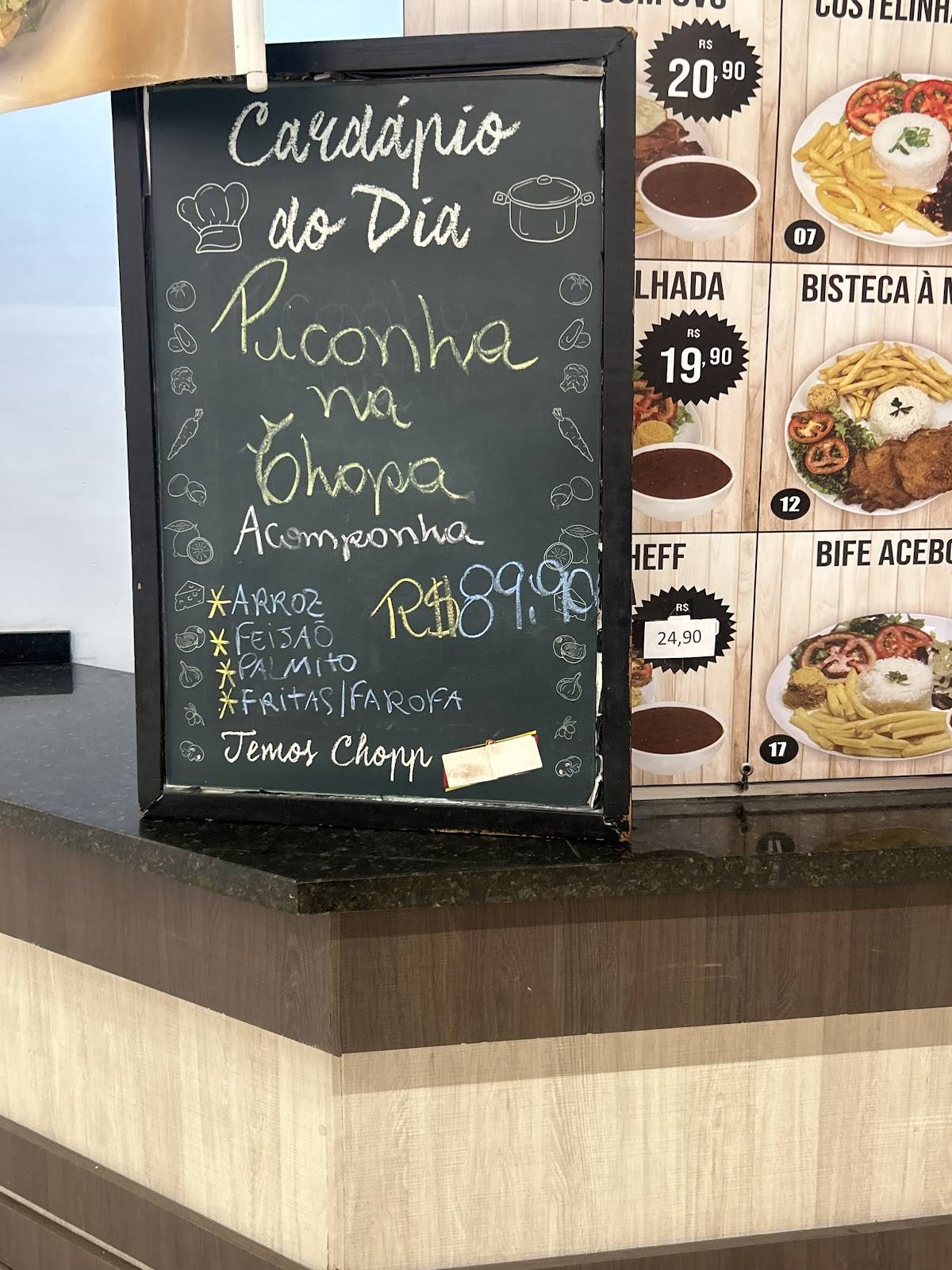 Brasileiríssimo cardápio