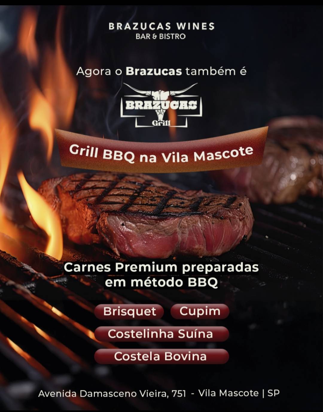 Brazucas Wines - Bar & Bistrô cardápio