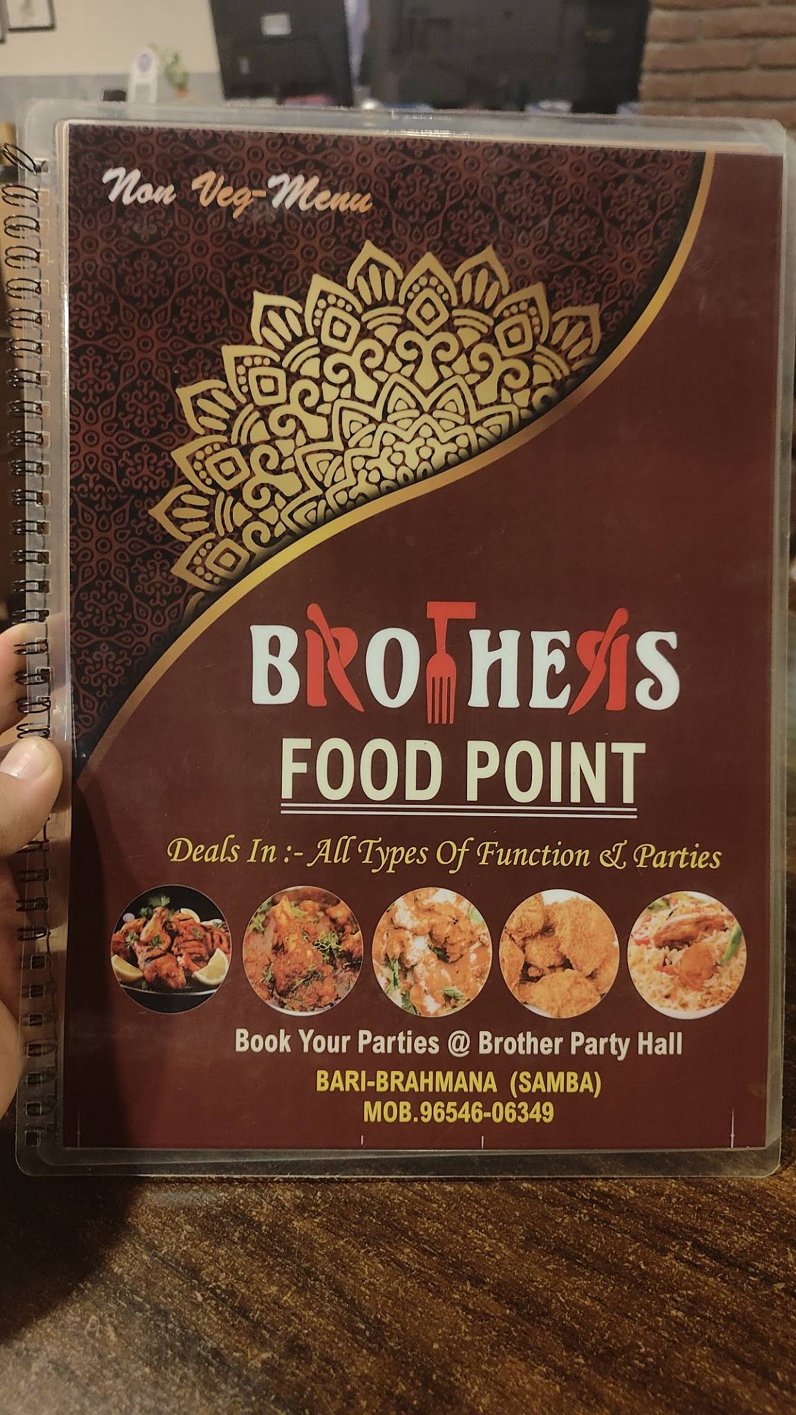 Brother's Food Point menu