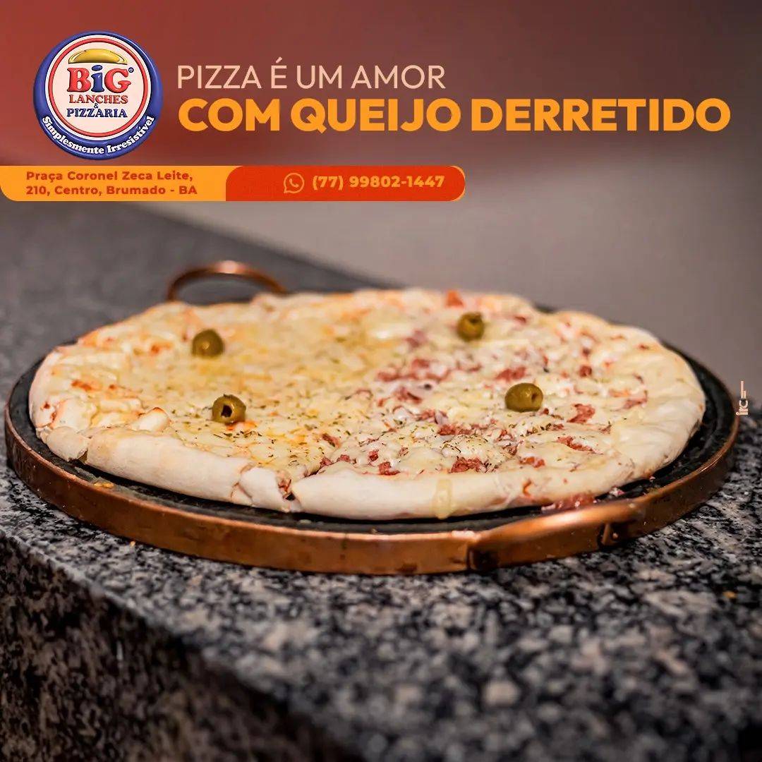 Big Lanches Pizzaria e Hamburgueria cardápio