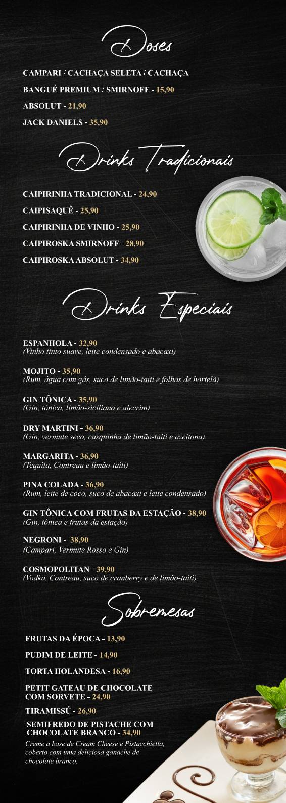 Brunholi Grill & Pizza cardápio