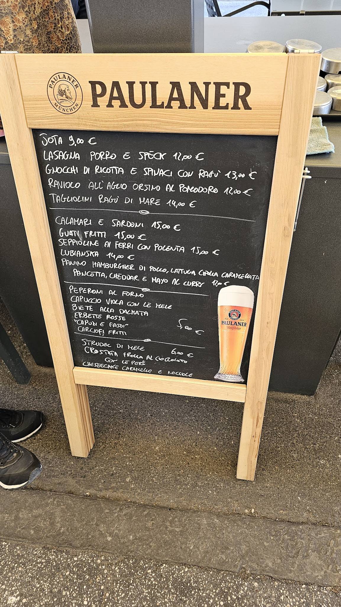 Menu di Bar Buffet da Roby 