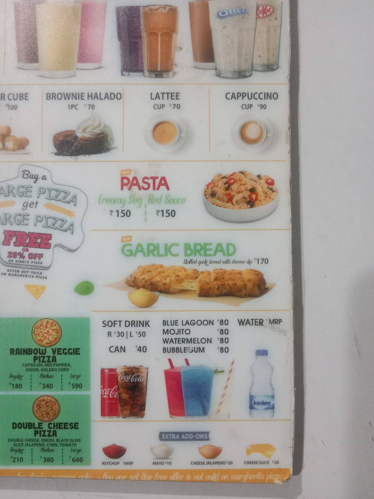 Burger Bar Barnal menu