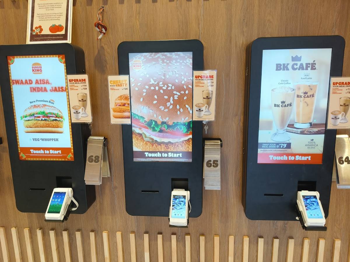 Burger King menu