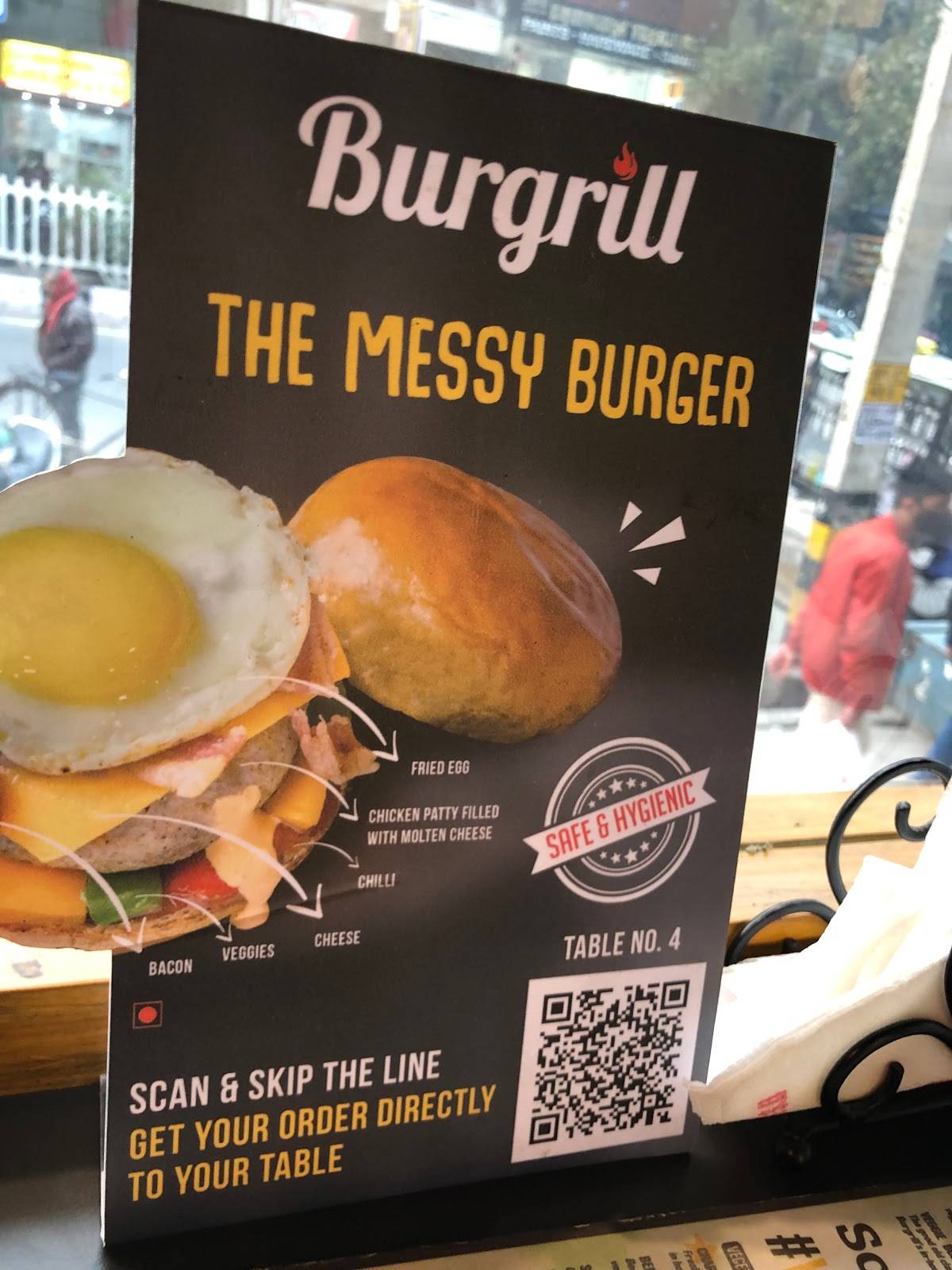 Burgrill - The OG's of Grilled Burgers menu