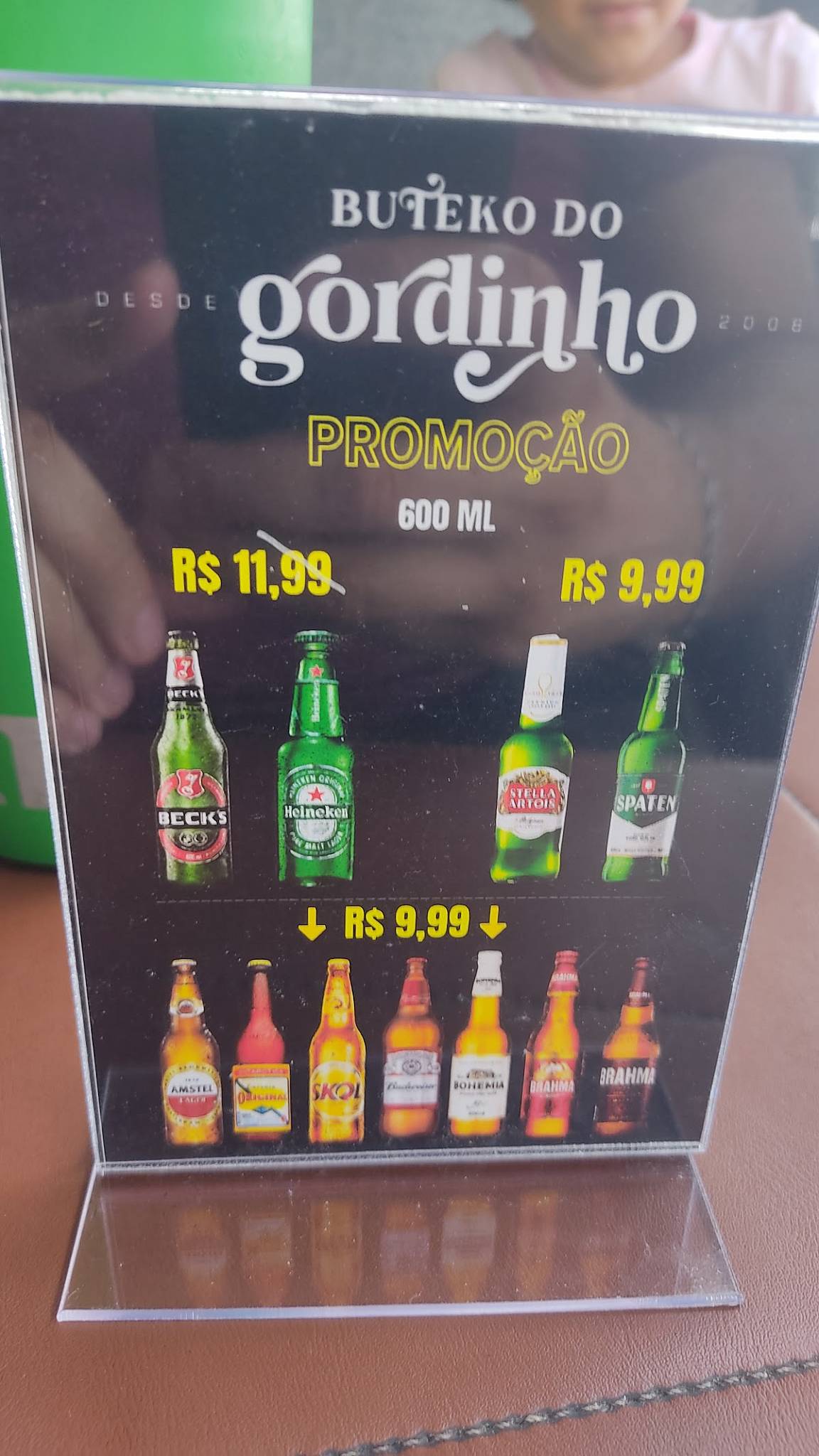 Buteko do Gordinho cardápio
