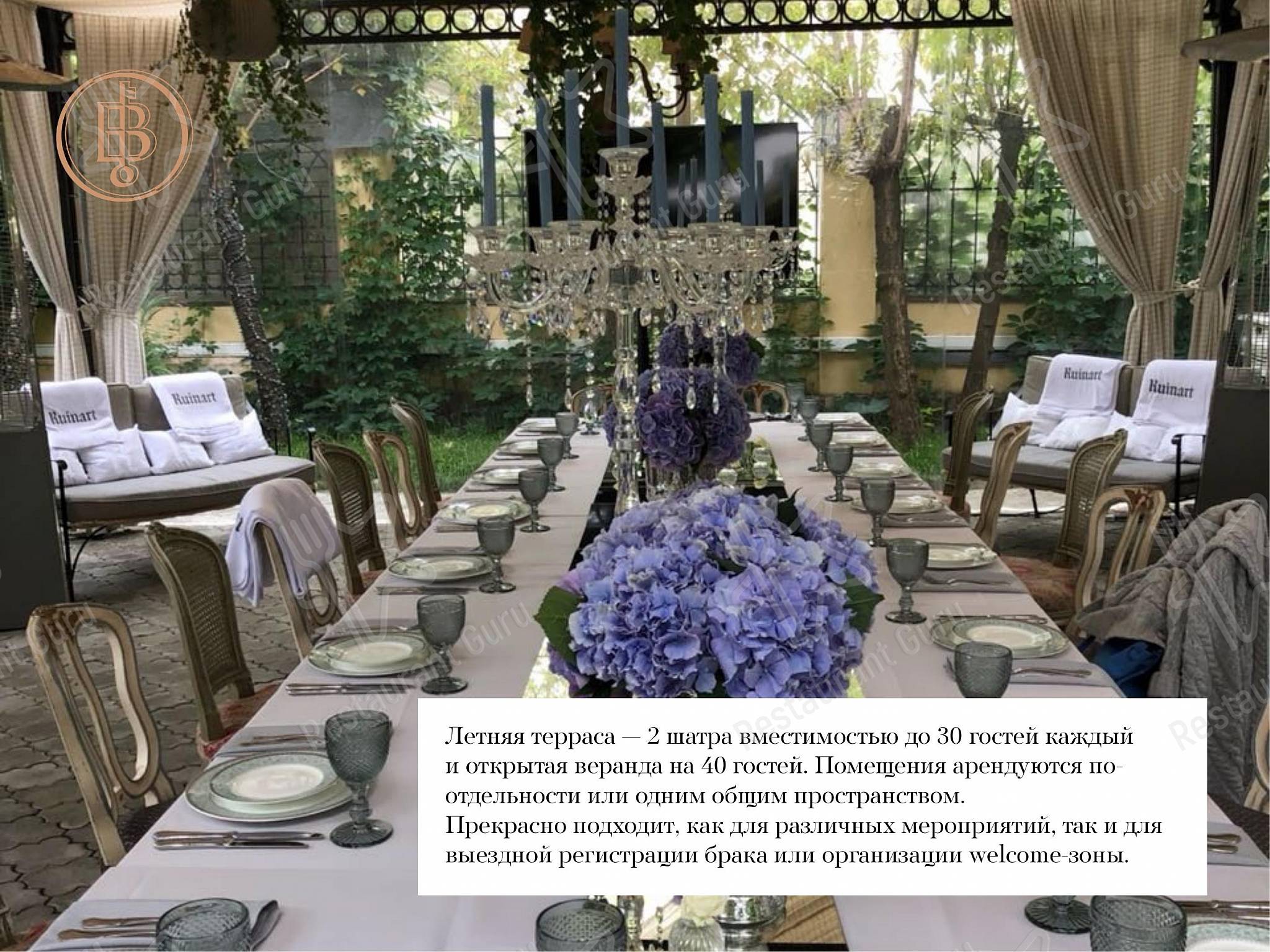 Menu pour Butler - Menu