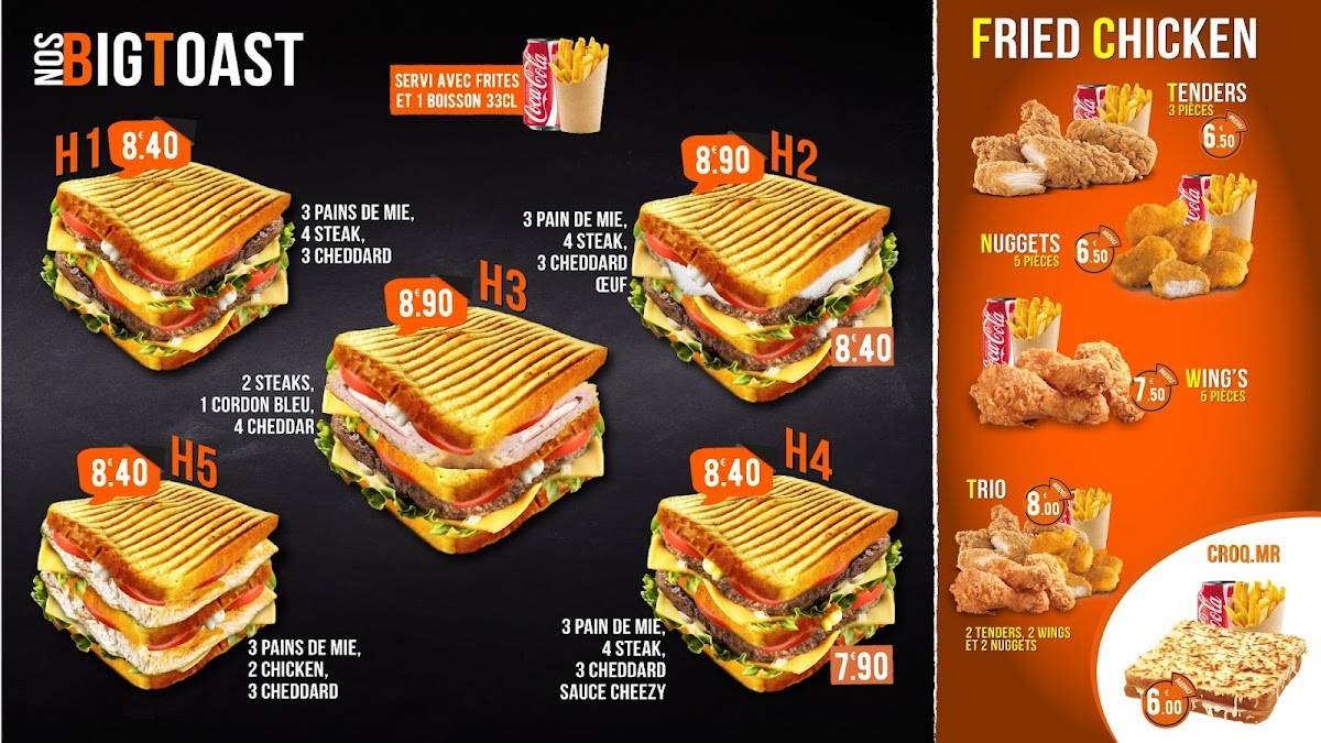 Menu de CAPITAL