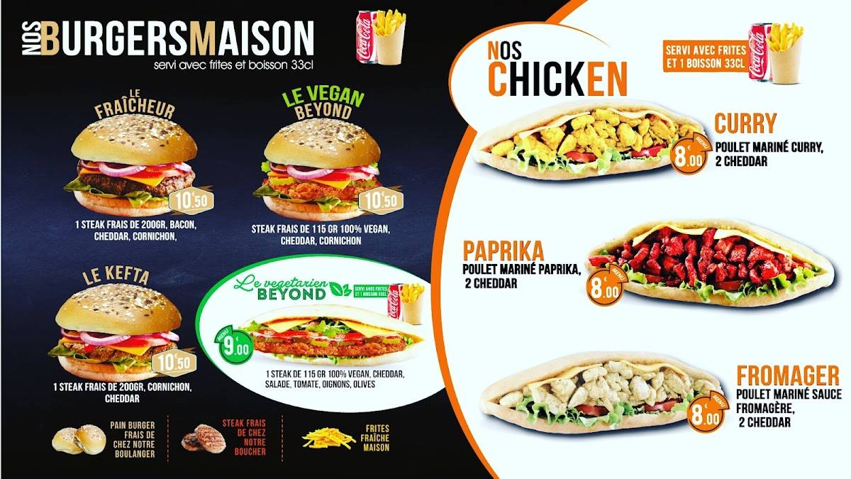 Menu de CAPITAL