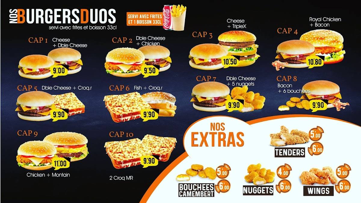 Menu de CAPITAL