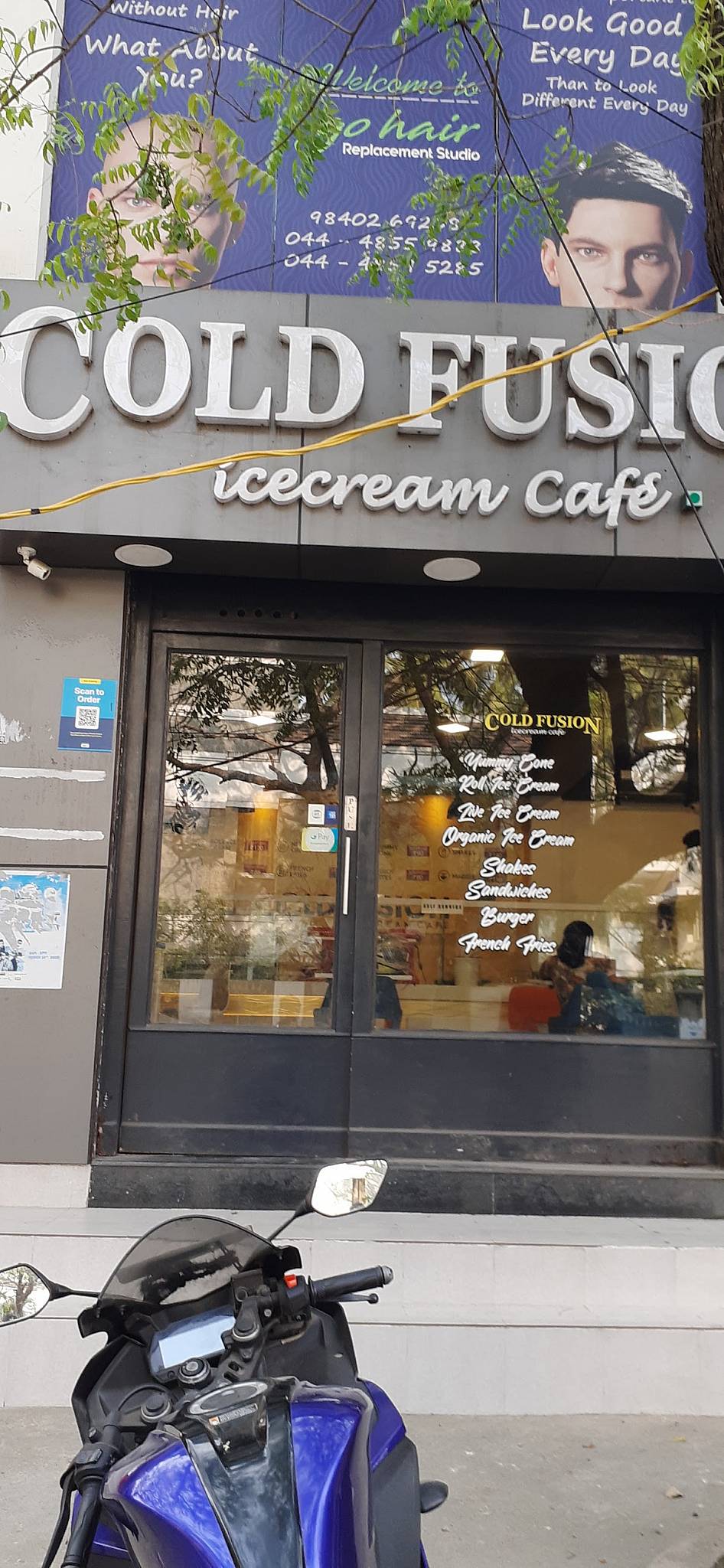 COLD FUSION menu
