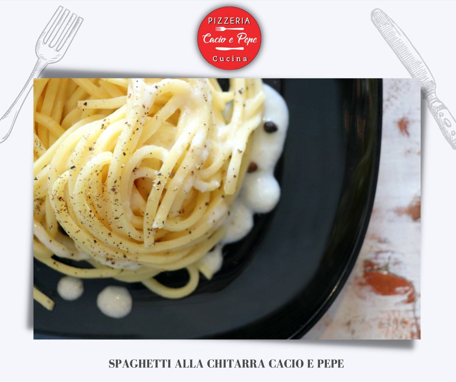 Menu di Pizzeria Cacio e Pepe 