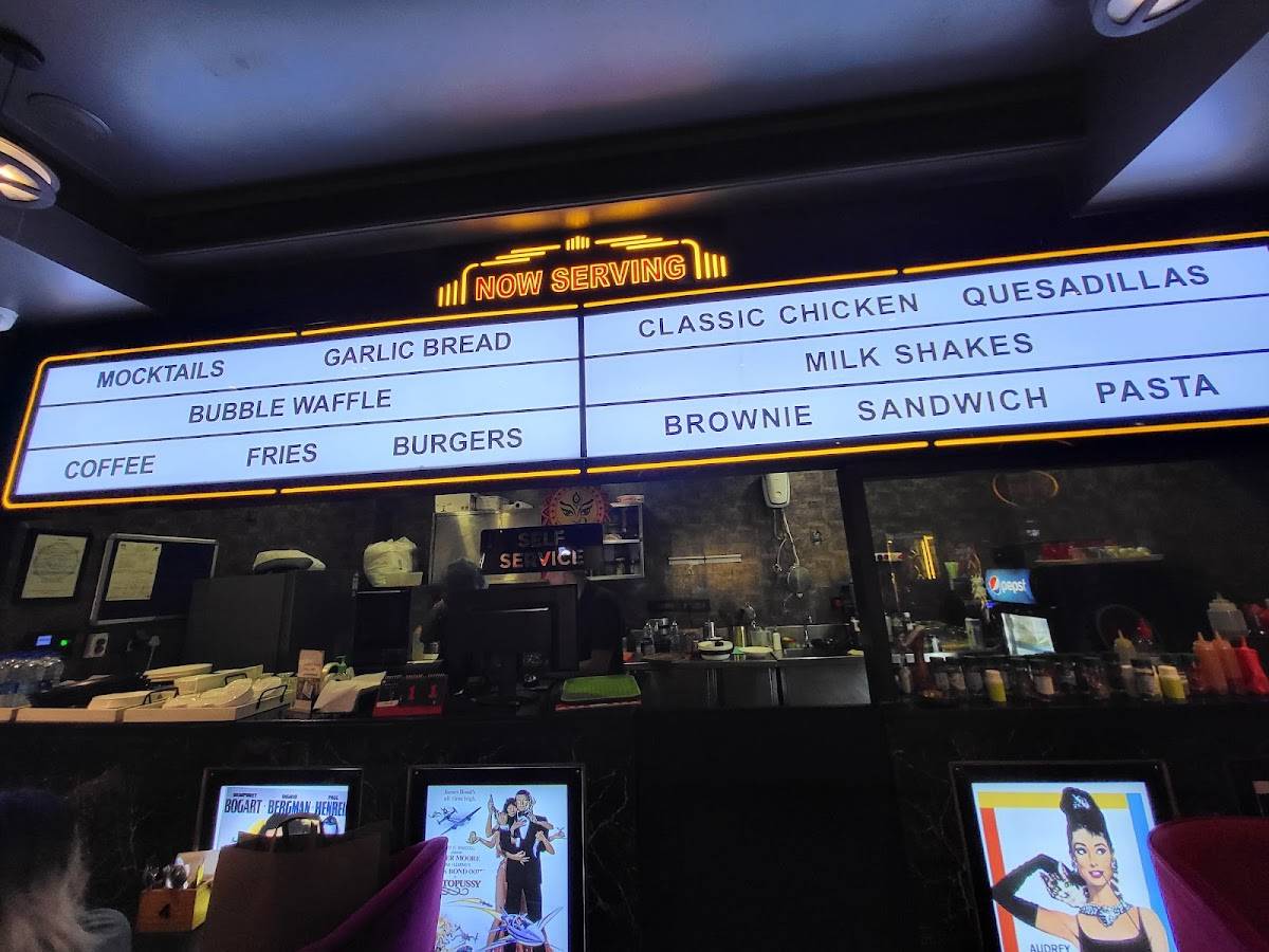Cafe Box Office menu