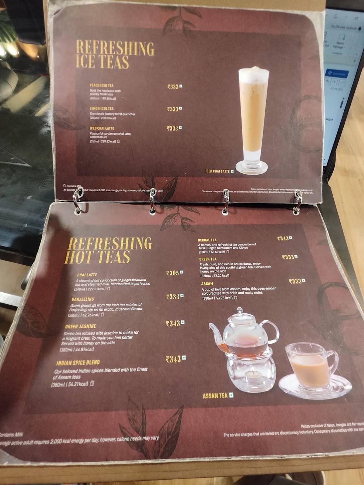 Cafe Coffee Day - The Square menu
