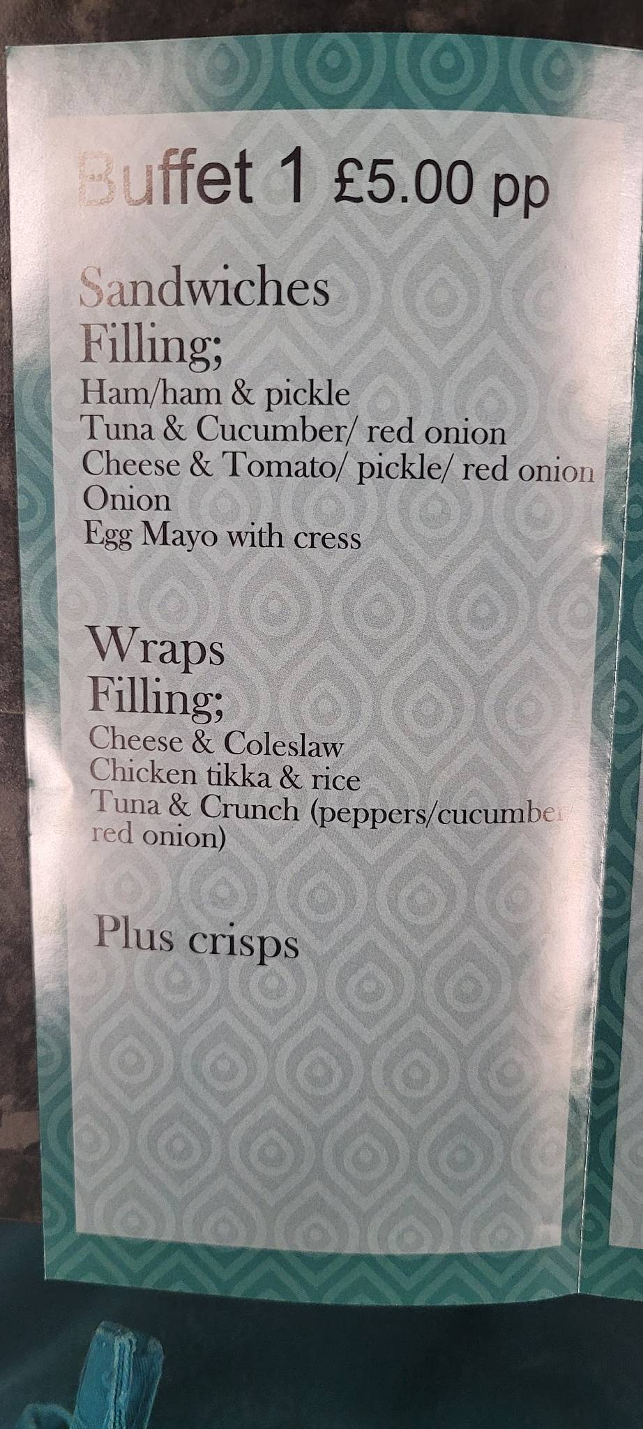 Menu at Cafe Latte, Lincoln, Unit 21 Jasmin Rd