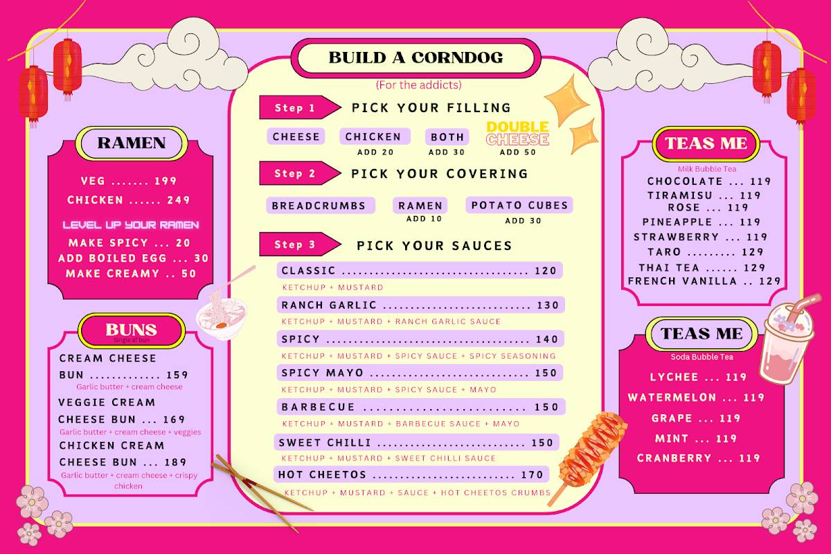 Cafe Melt menu