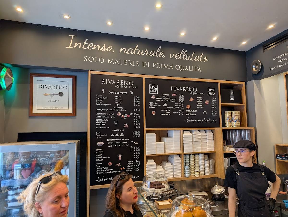 Menu di Rivareno Gelato San Giovanni 