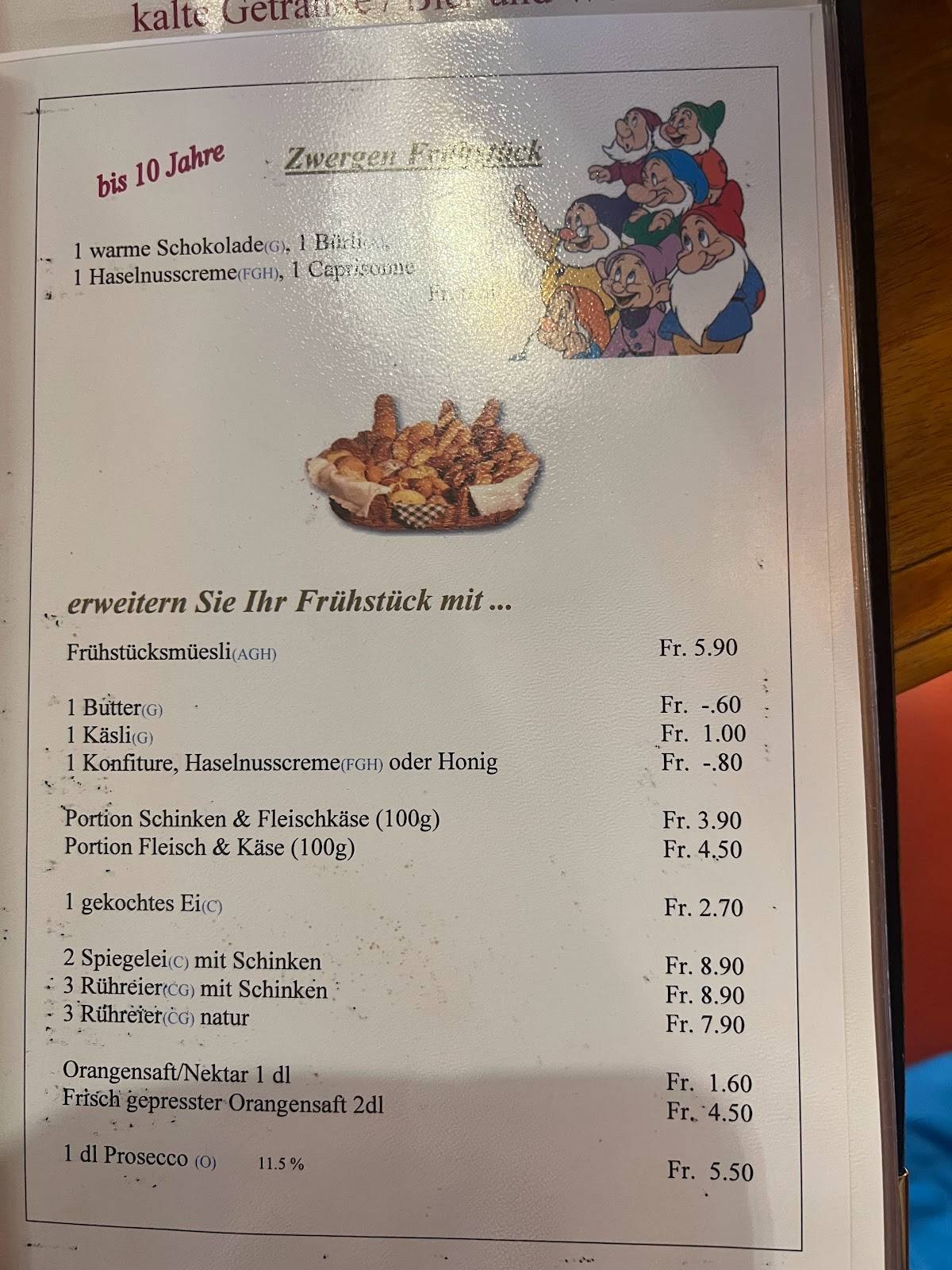 Menu di Café Studio 
