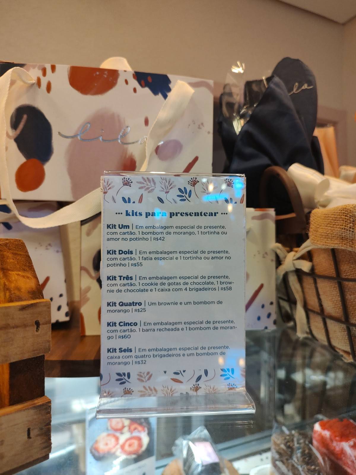 Café da Lila cardápio