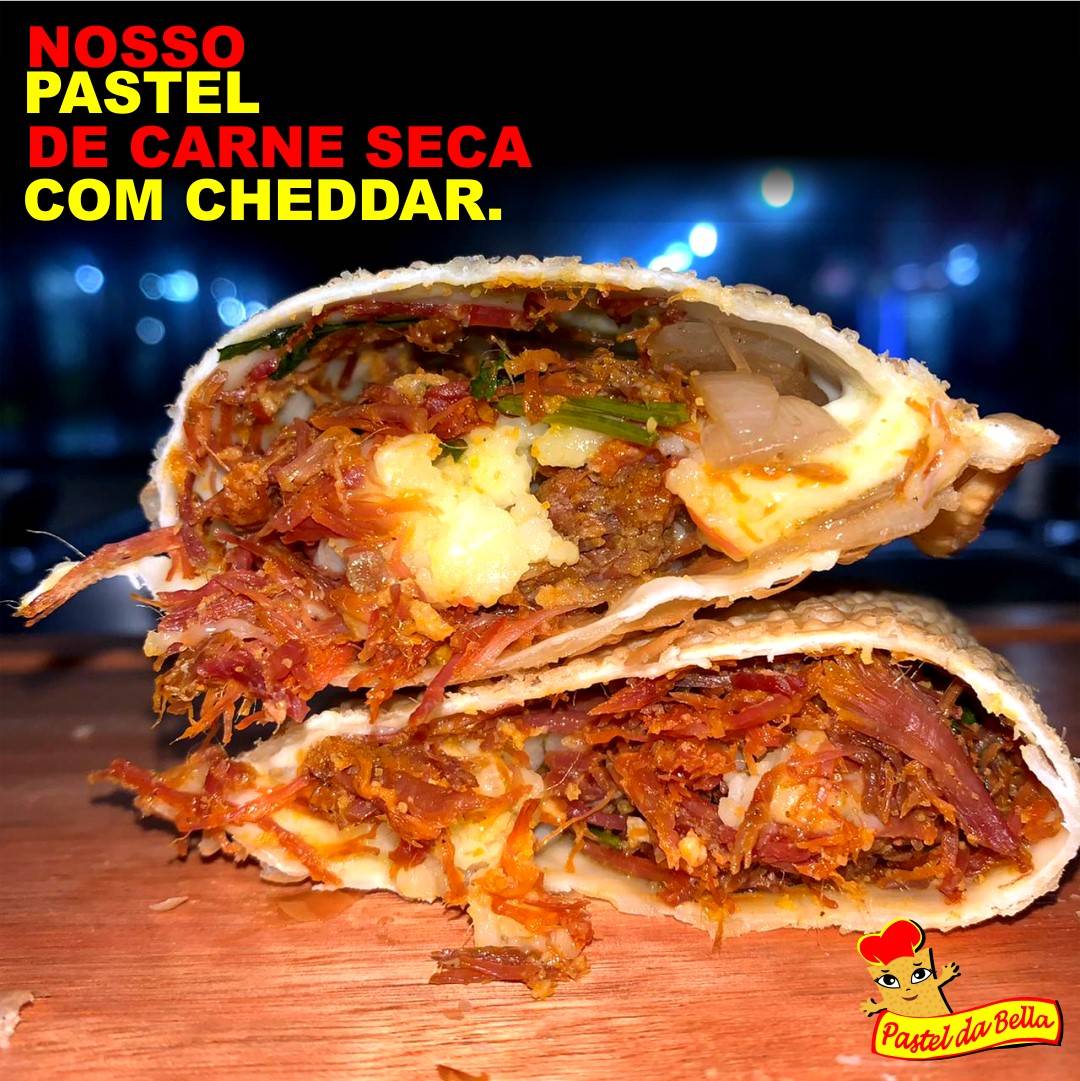 Pastel da Bella Magé RJ cardápio