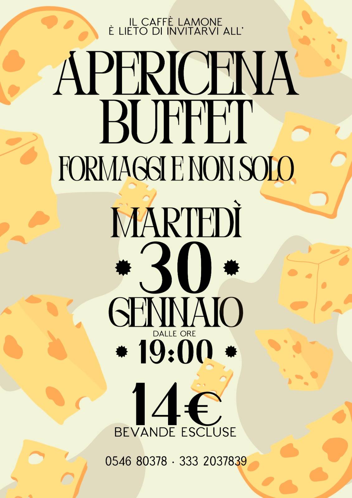 Menu di Caffè Lamone 