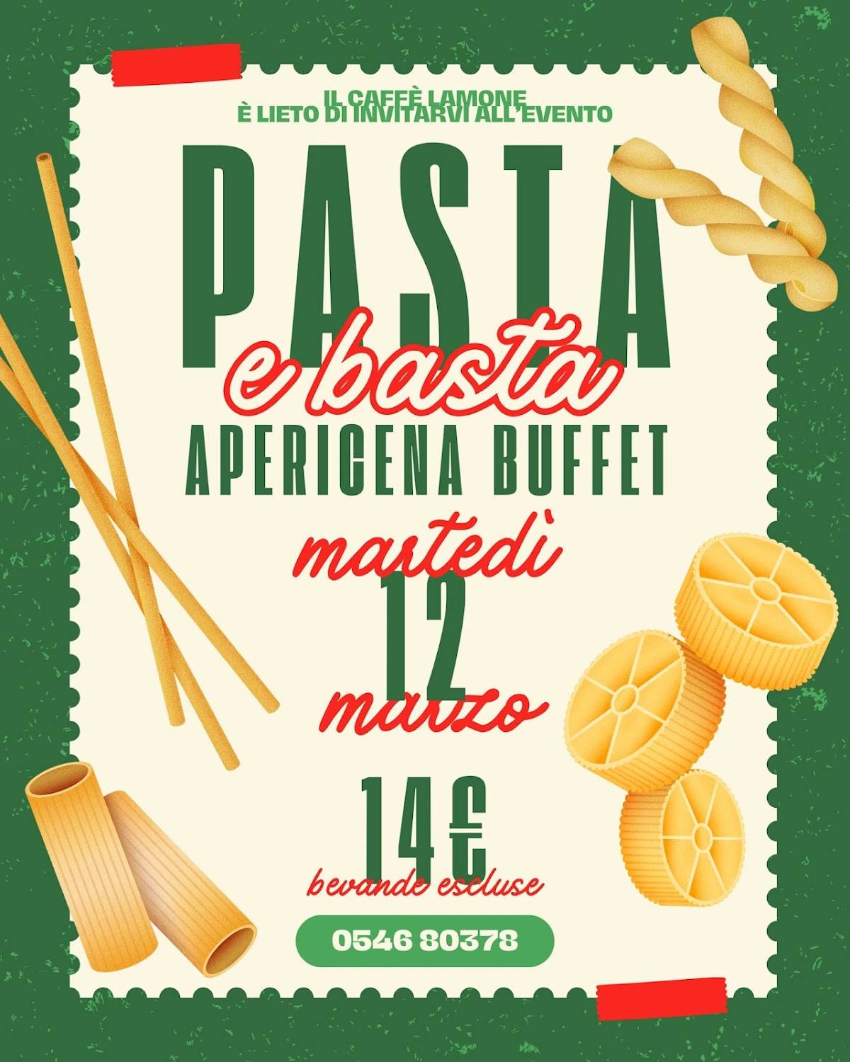 Menu di Caffè Lamone 