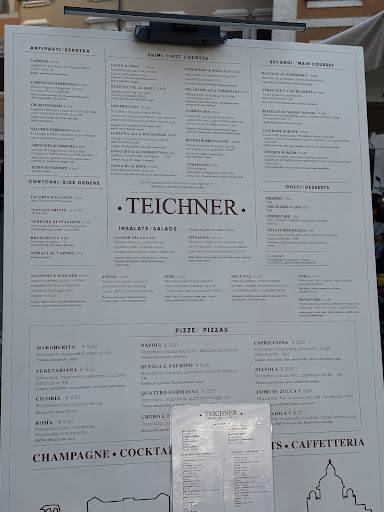 Menu di Caffè Teichner 
