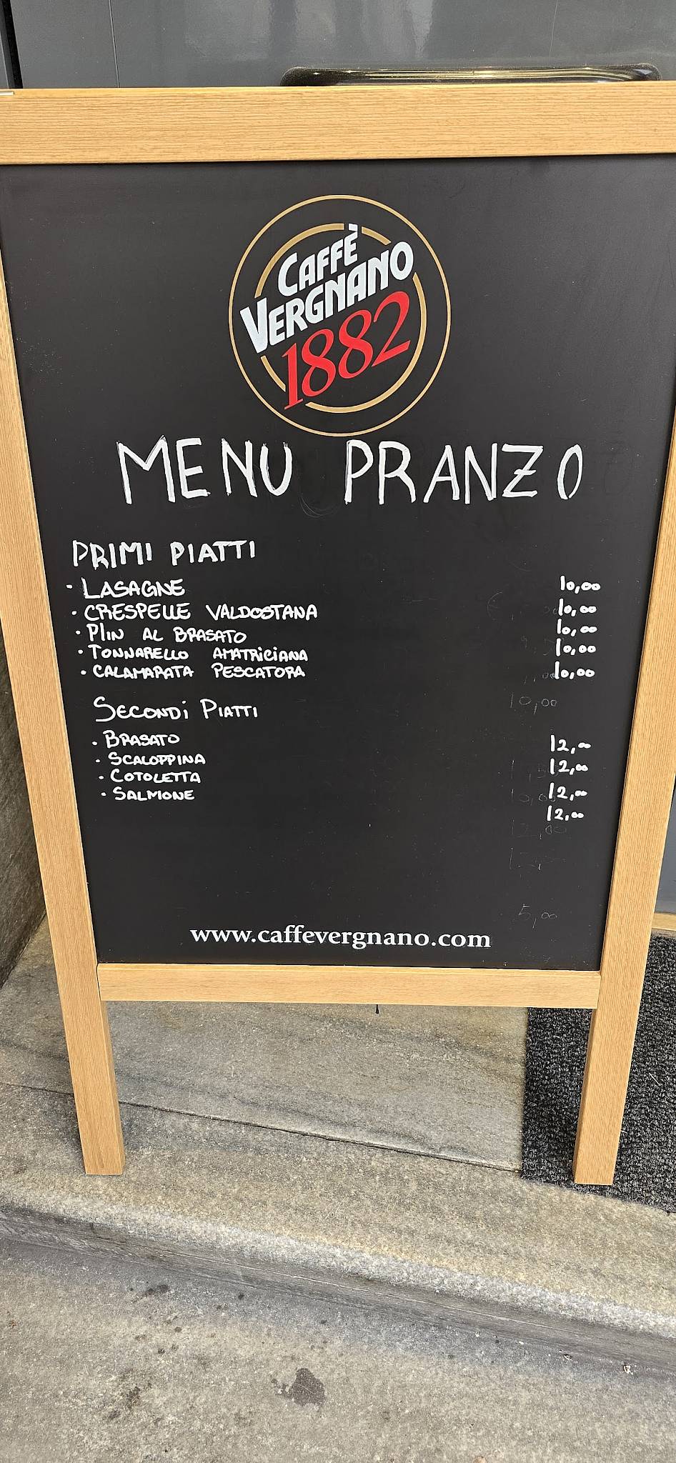 Menu di Dream's Bistrot - Caffè Vergnano 1882 