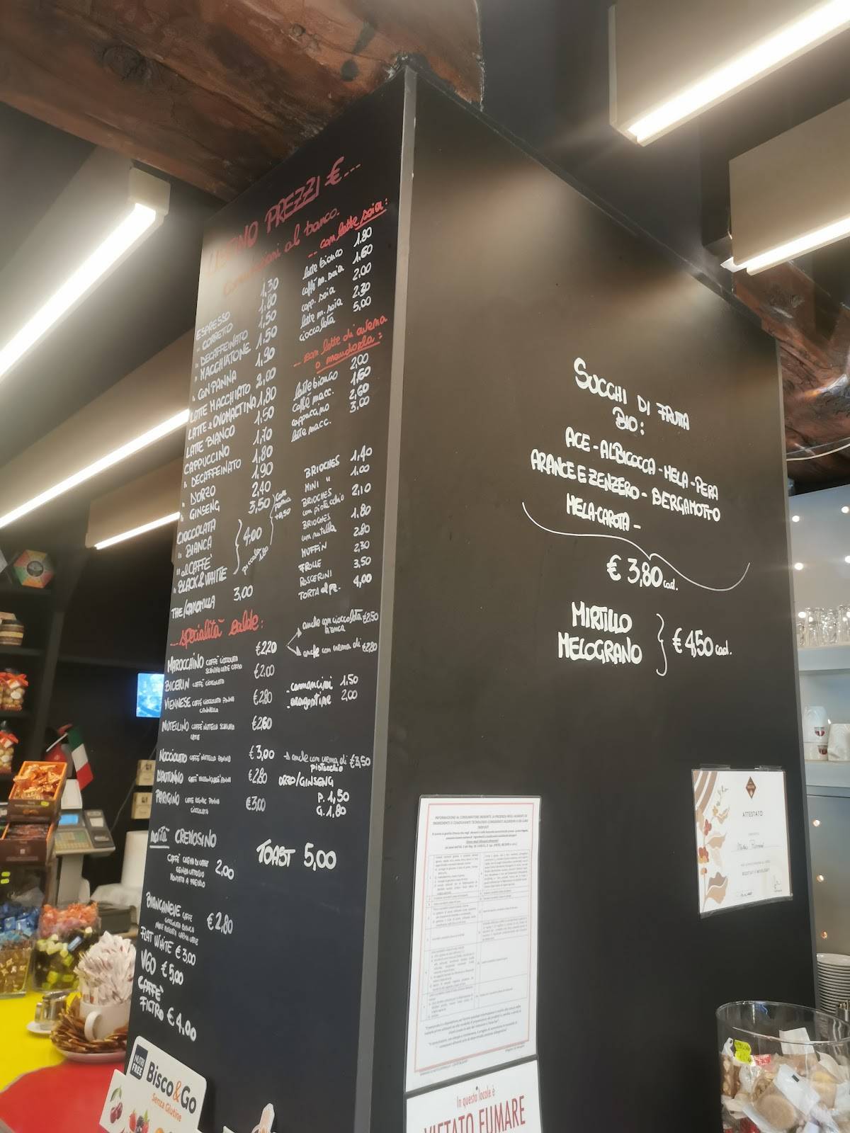Menu di Caffè & Caffè di Angela Cuomo 