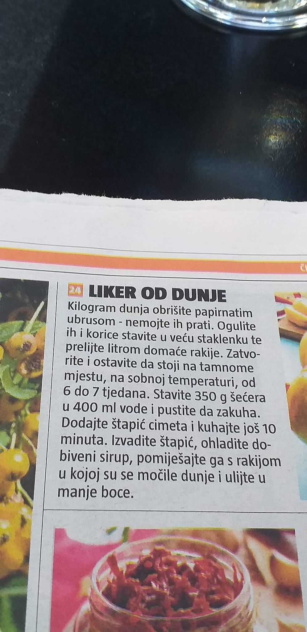 Menu di Caffe bar "MiniJet" 