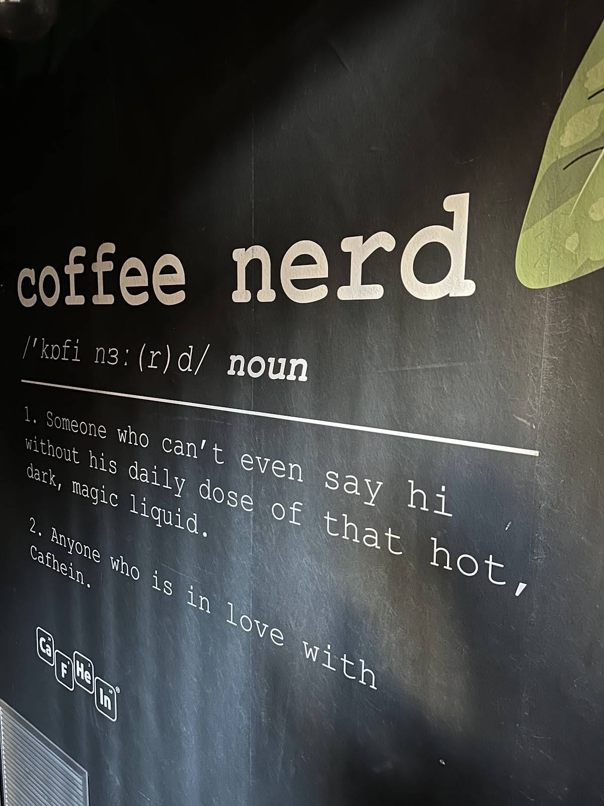 Menu di Cafhein 