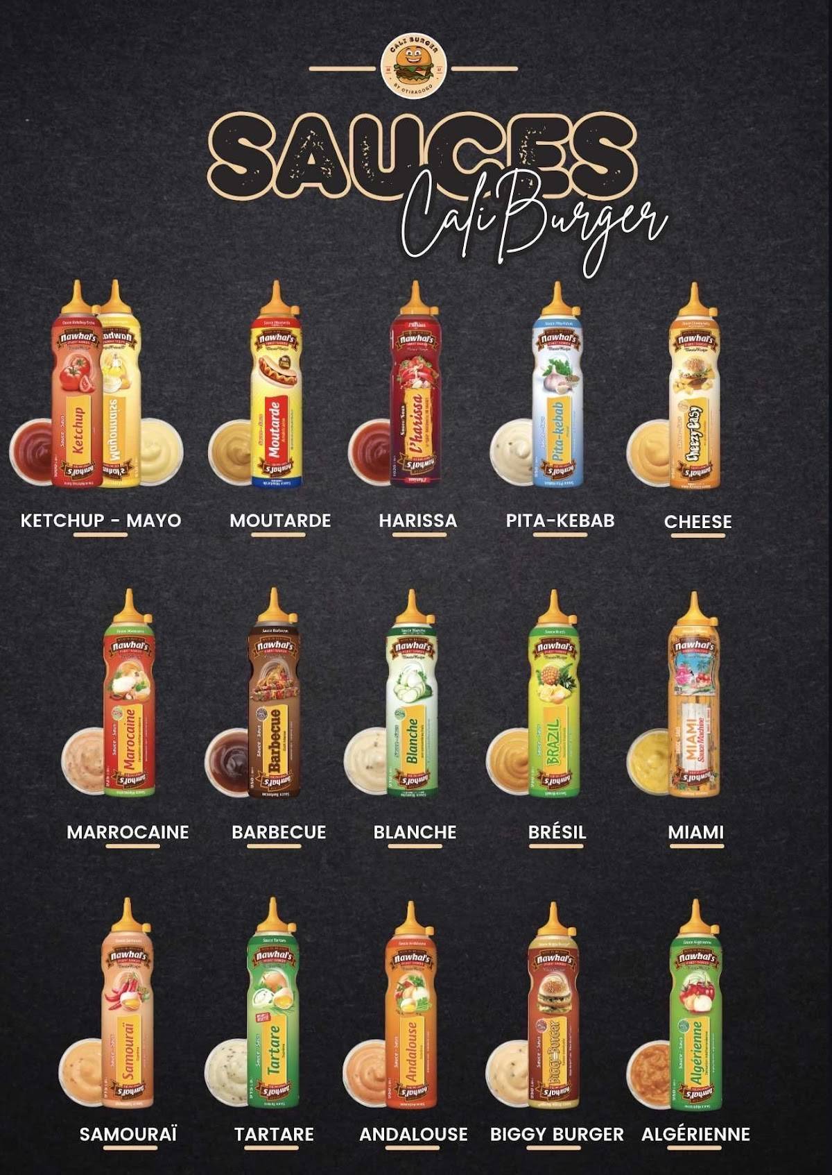 Menu de Cali Burger 67